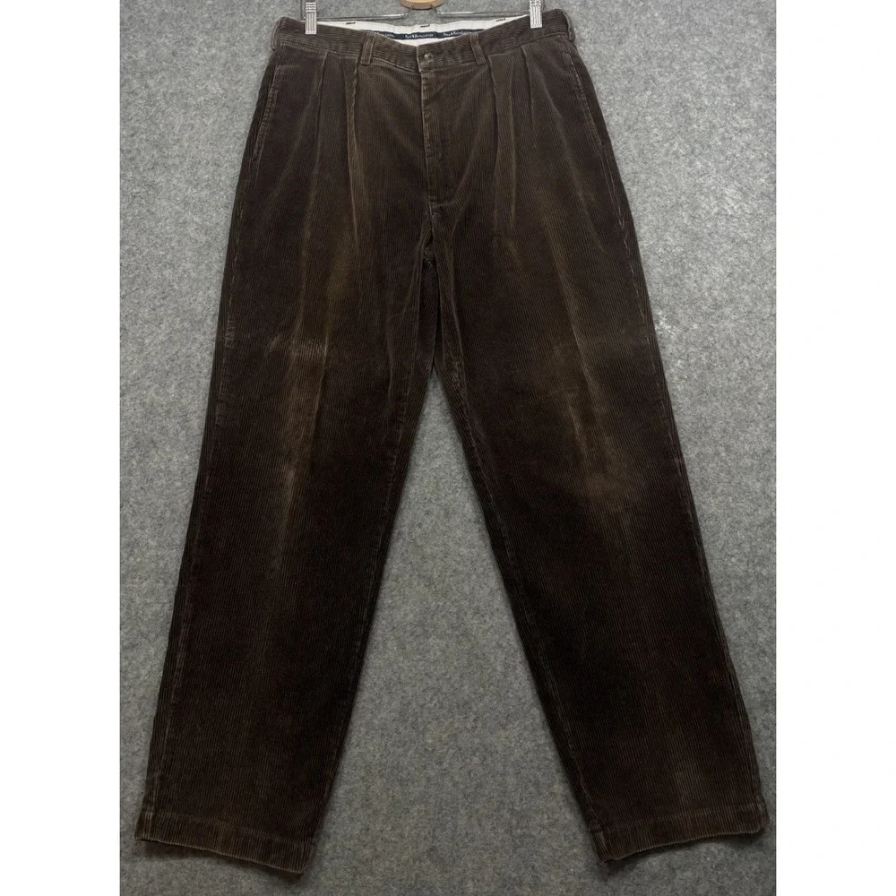 Vintage Polo Ralph Lauren Corduroy Pants Brown 33x31